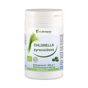 Biotraxx Chlorella pyrenoidosa 200g - 800 tabs