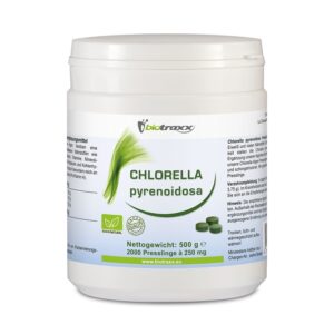 Biotraxx Chlorella pyrenoidosa 500g - 2000 tabs