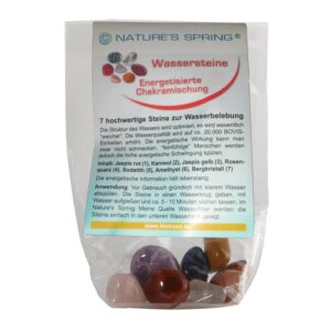 Water Gemstones Set of 7 vitalizing Chakra stones