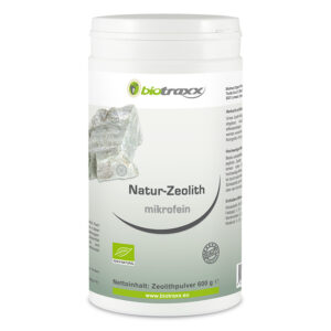 Biotraxx natural Zeolite Mineral Clay - microfine quality, 600g
