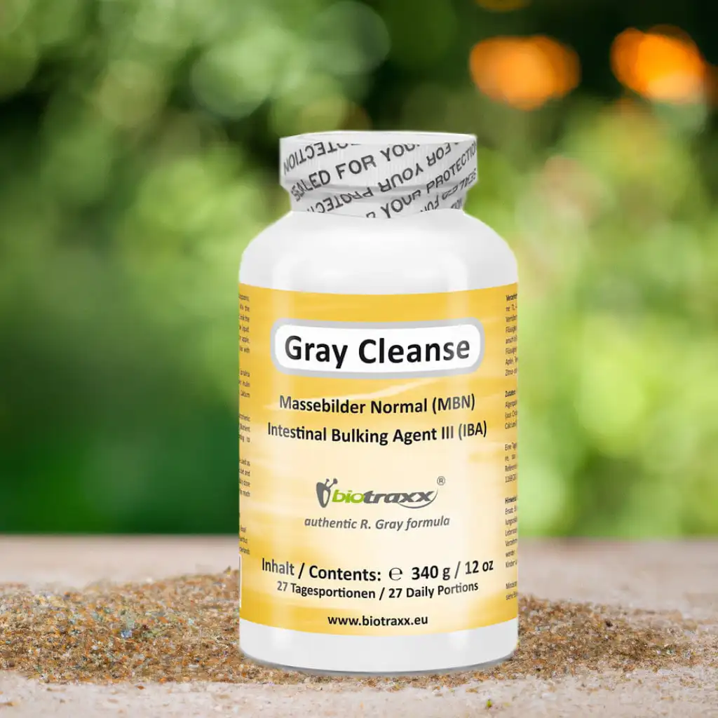 Gray Cleanse IBA based on Psyllium husks